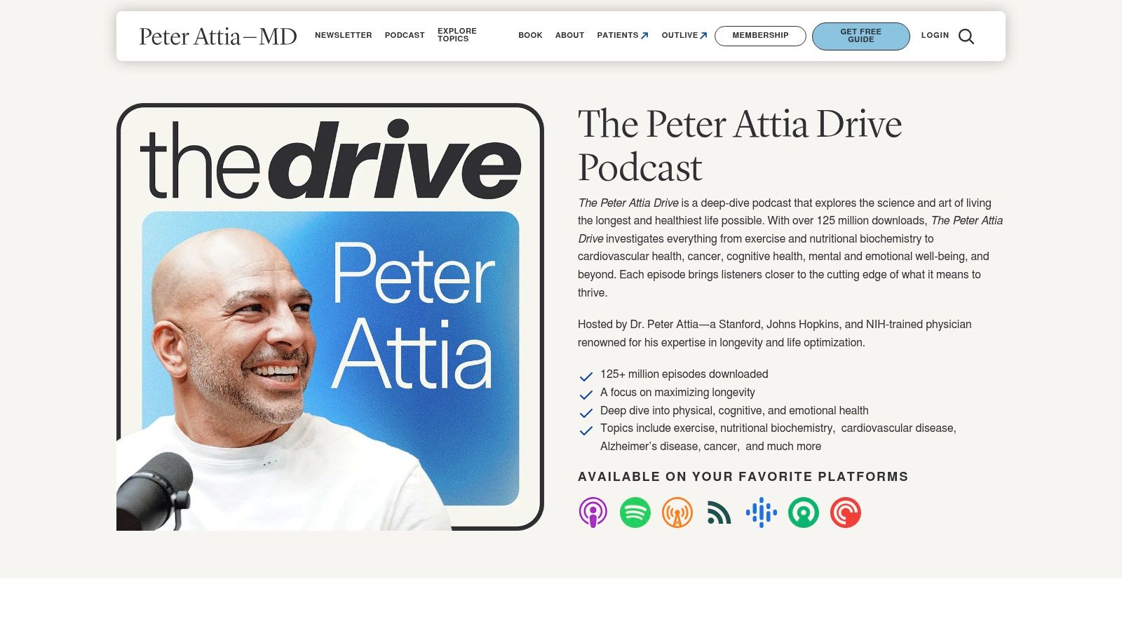 The Peter Attia Drive