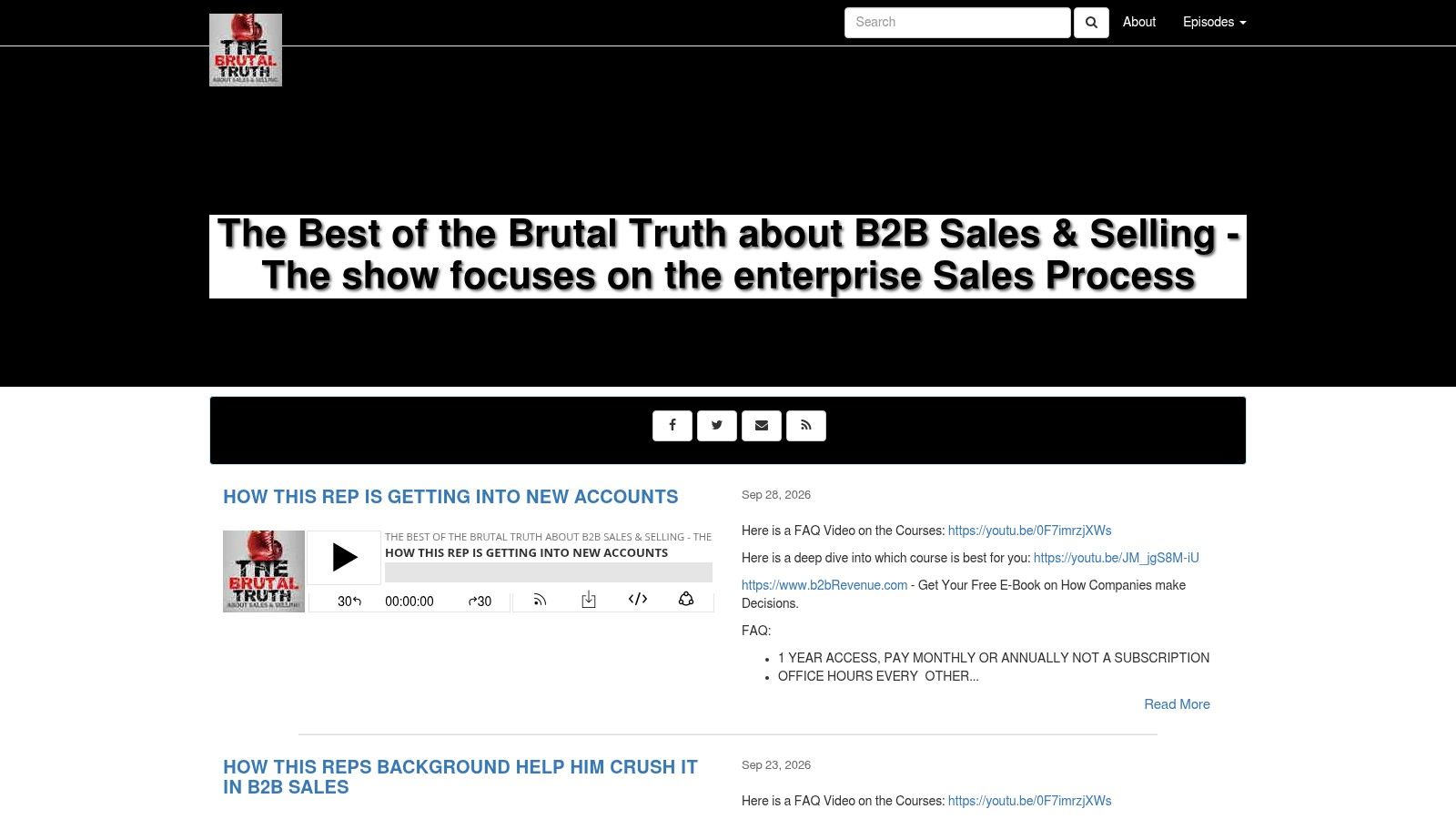 The Brutal Truth About Sales & Selling (Brian Burns)
