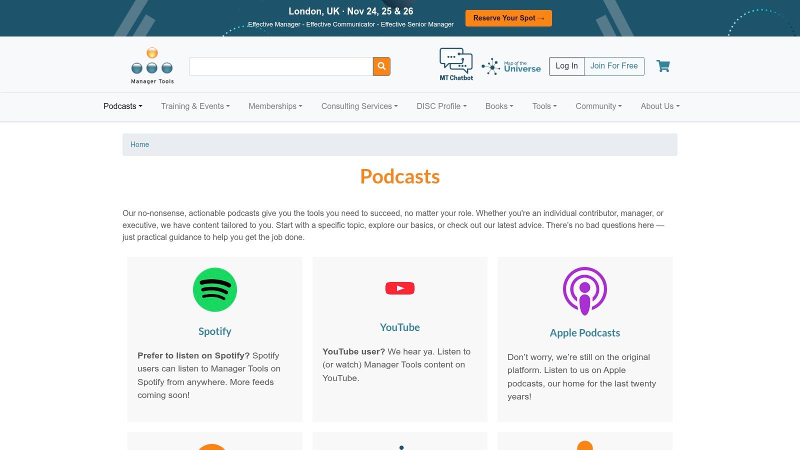 Manager Tools