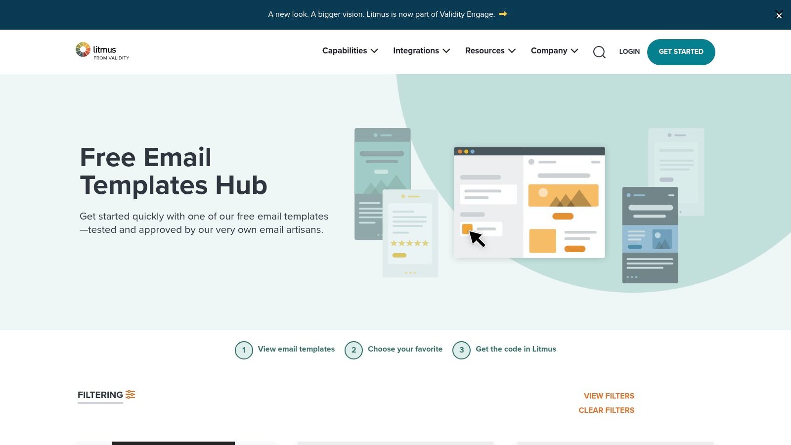 Litmus Email Templates Hub