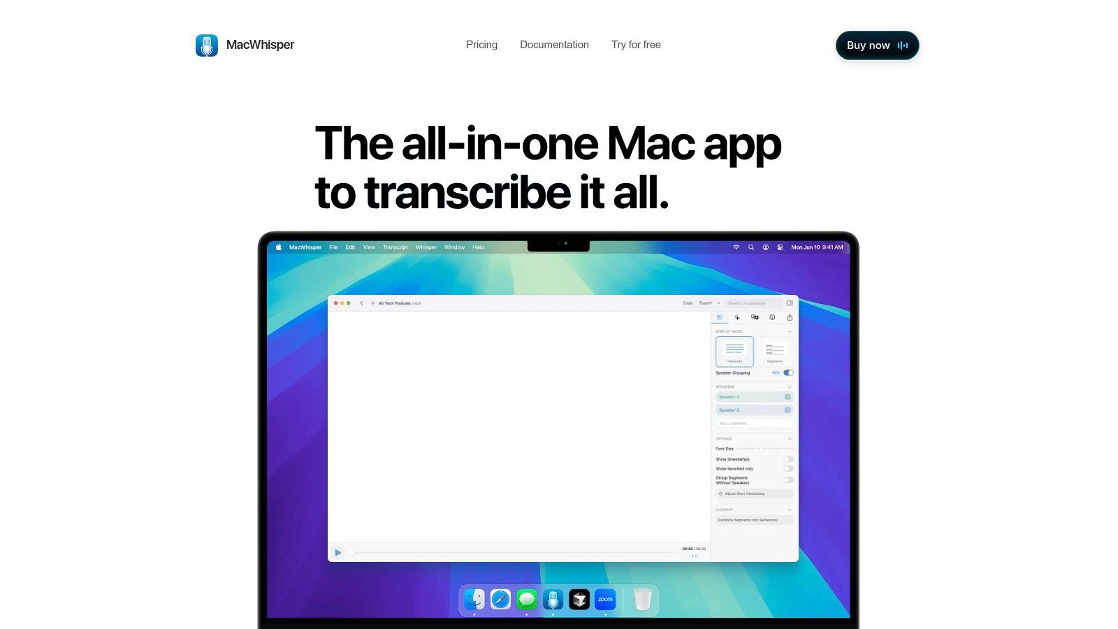 MacWhisper