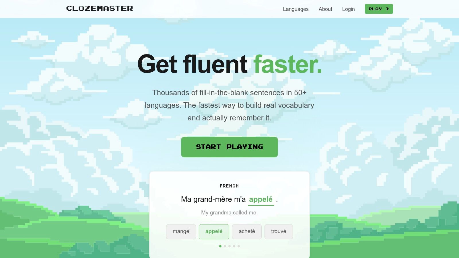 Clozemaster