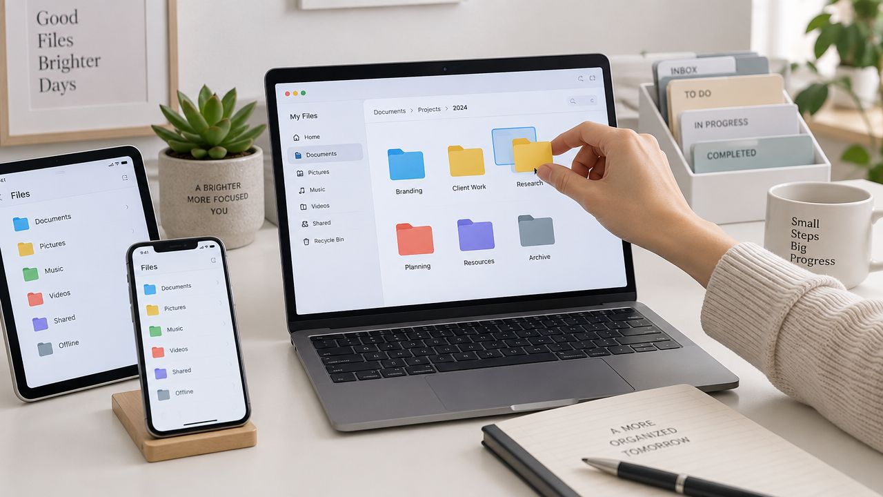 How to Organize Digital Files Without Losing Your Mind