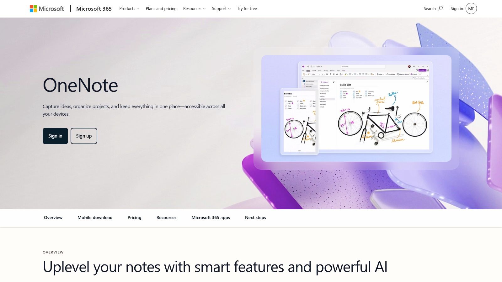 Microsoft OneNote + Copilot