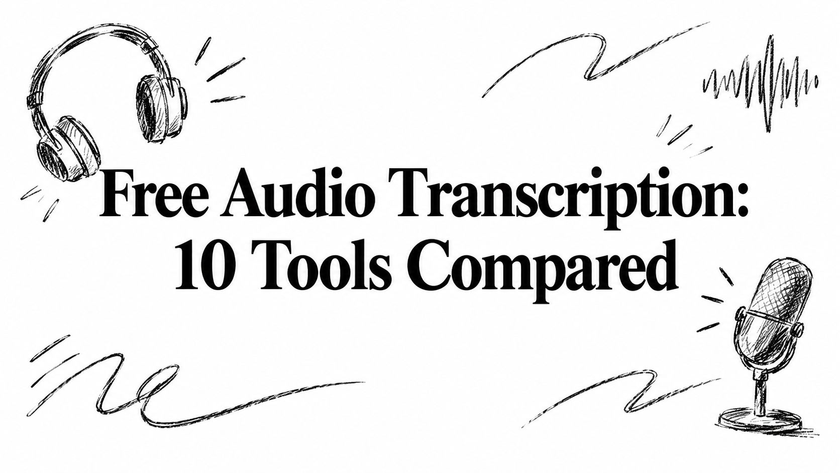 Free Audio Transcription: 10 Tools Compared