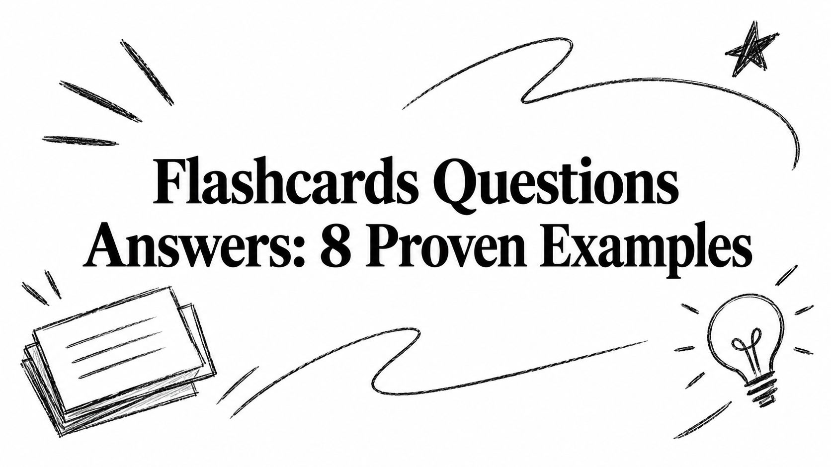 Flashcards Questions Answers: 8 Proven Examples