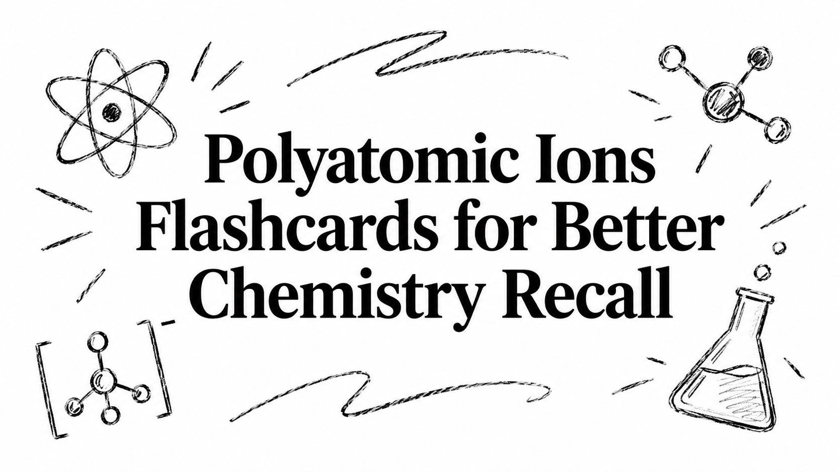 Polyatomic Ions Flashcards for Better Chemistry Recall