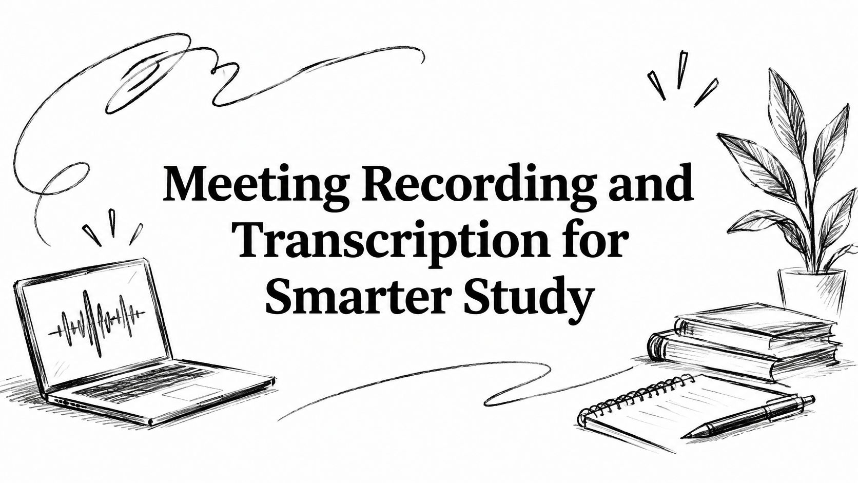 Meeting Recording and Transcription for Smarter Study