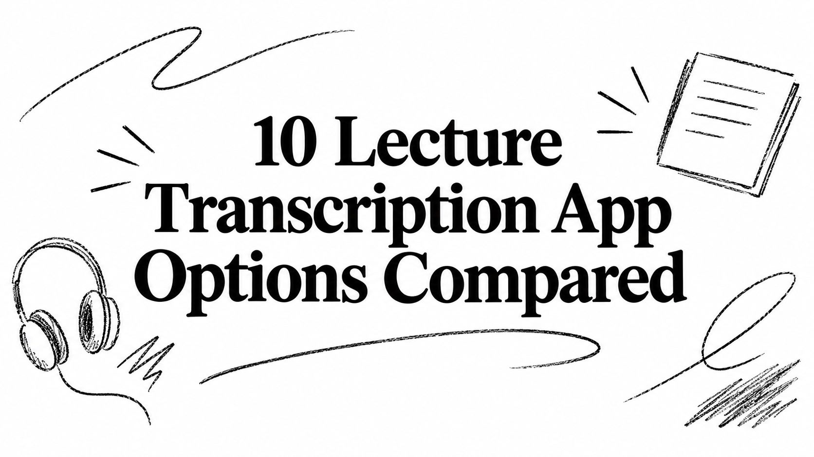 10 Lecture Transcription App Options Compared