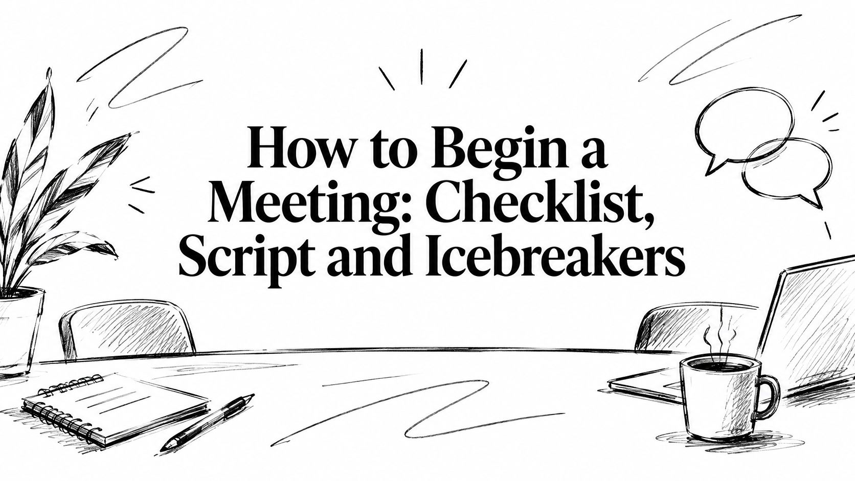 How to Begin a Meeting: Checklist, Script and Icebreakers