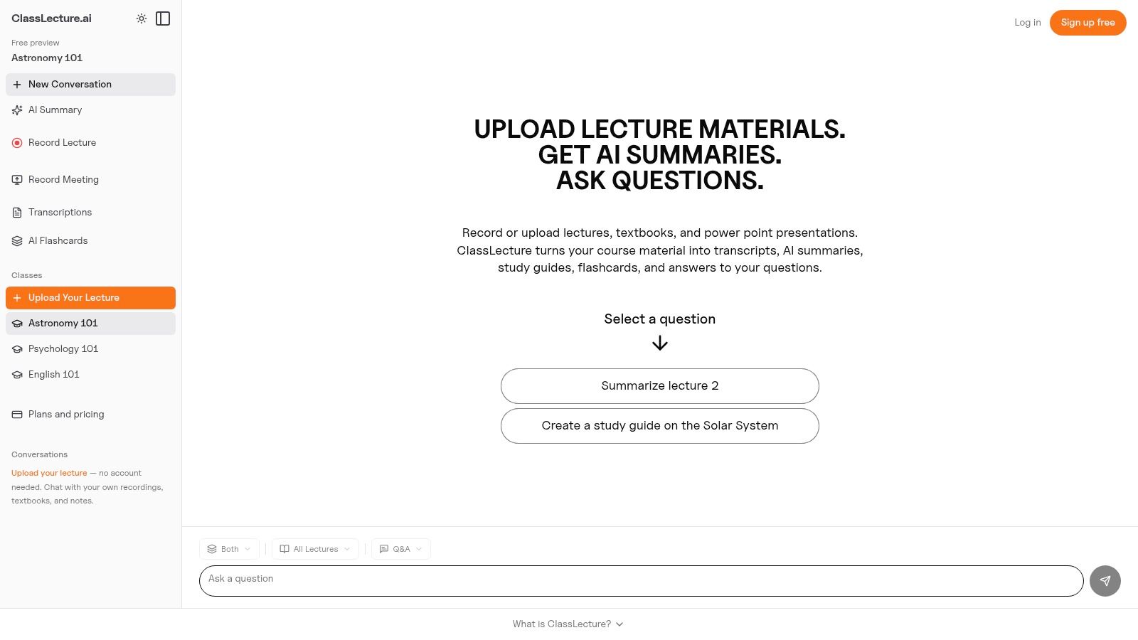 ClassLecture.ai
