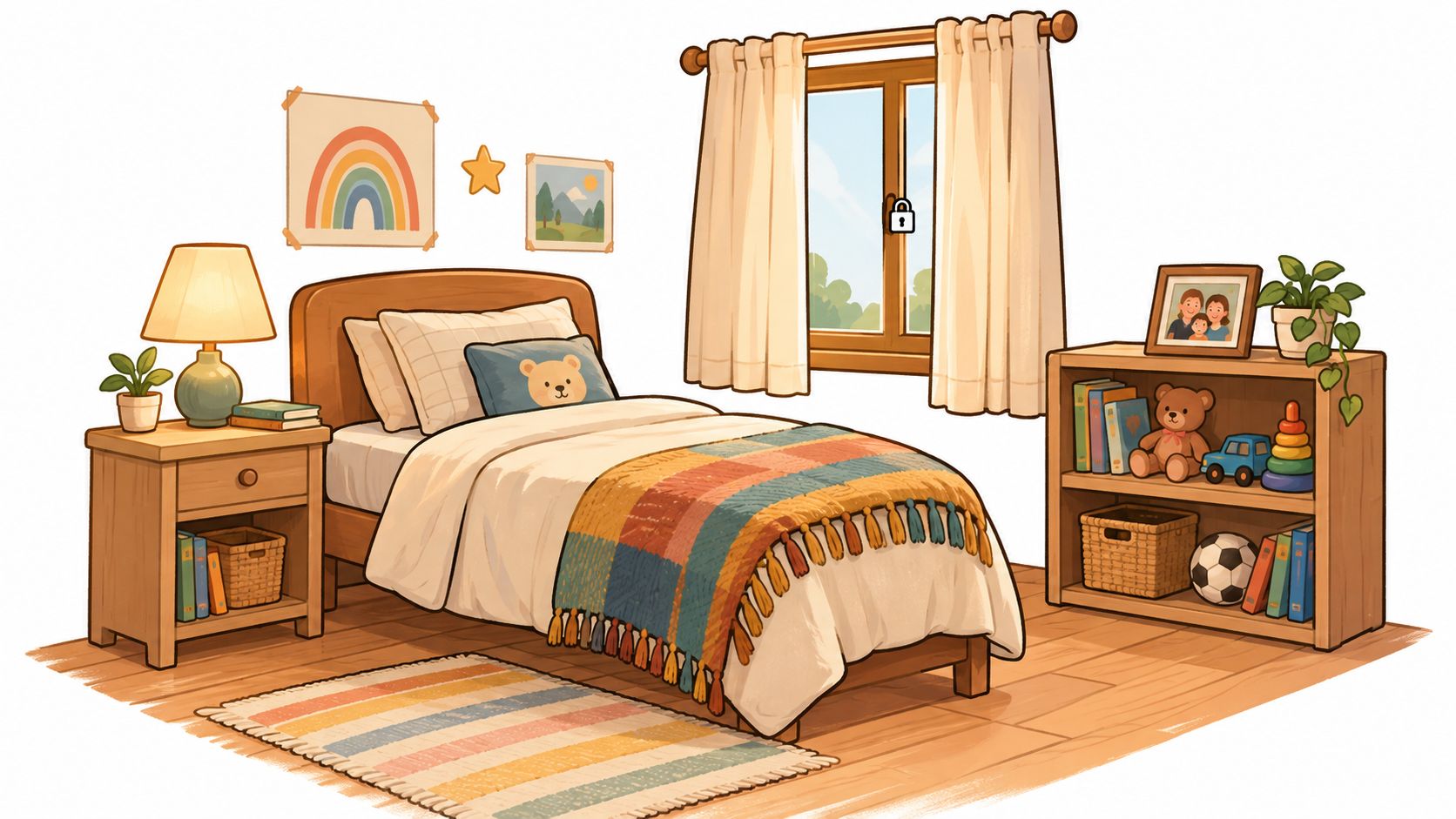 Foster Care Bedroom: How to Create a Safe Space