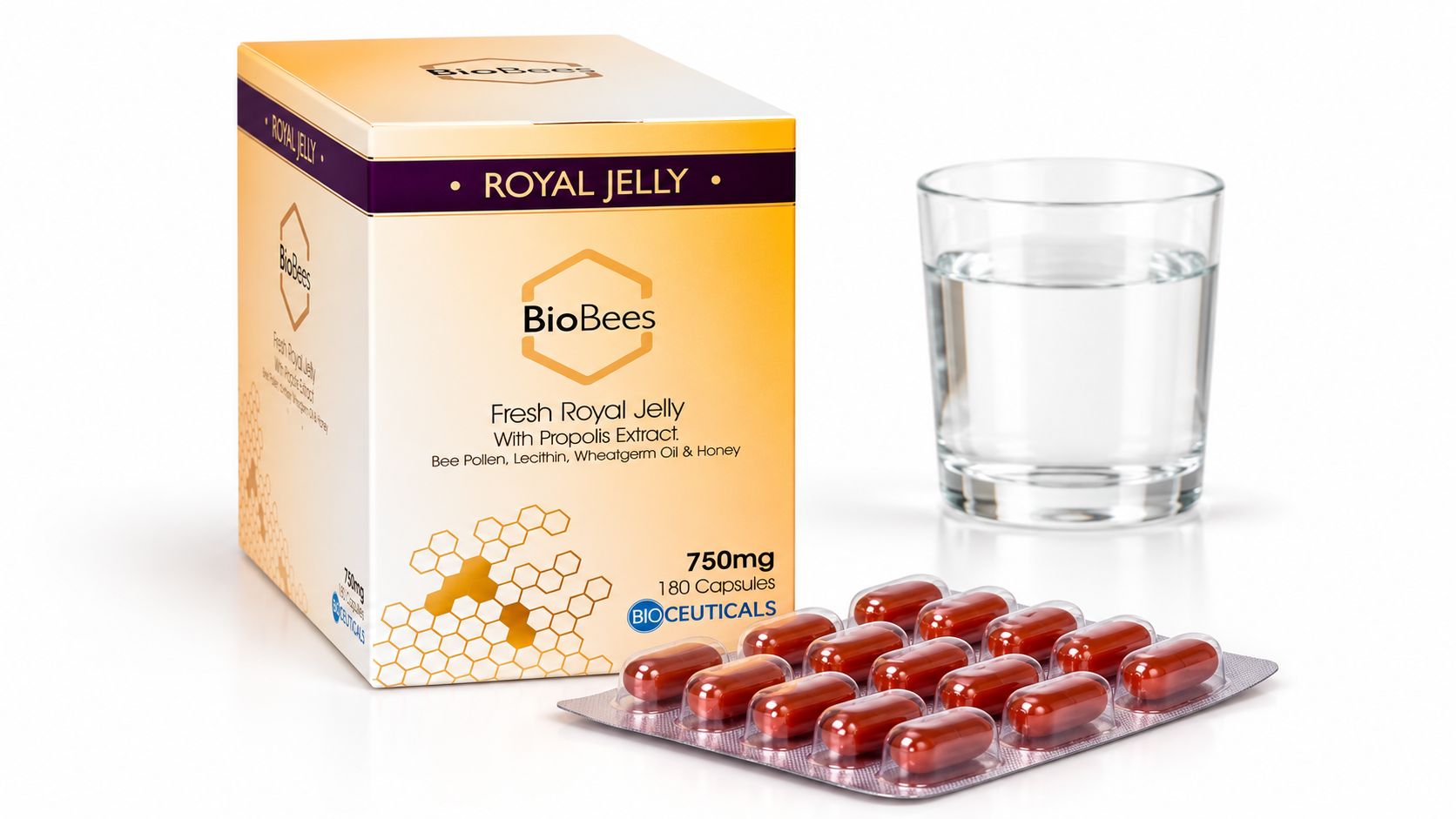 BioBees Fresh Royal Jelly Capsules