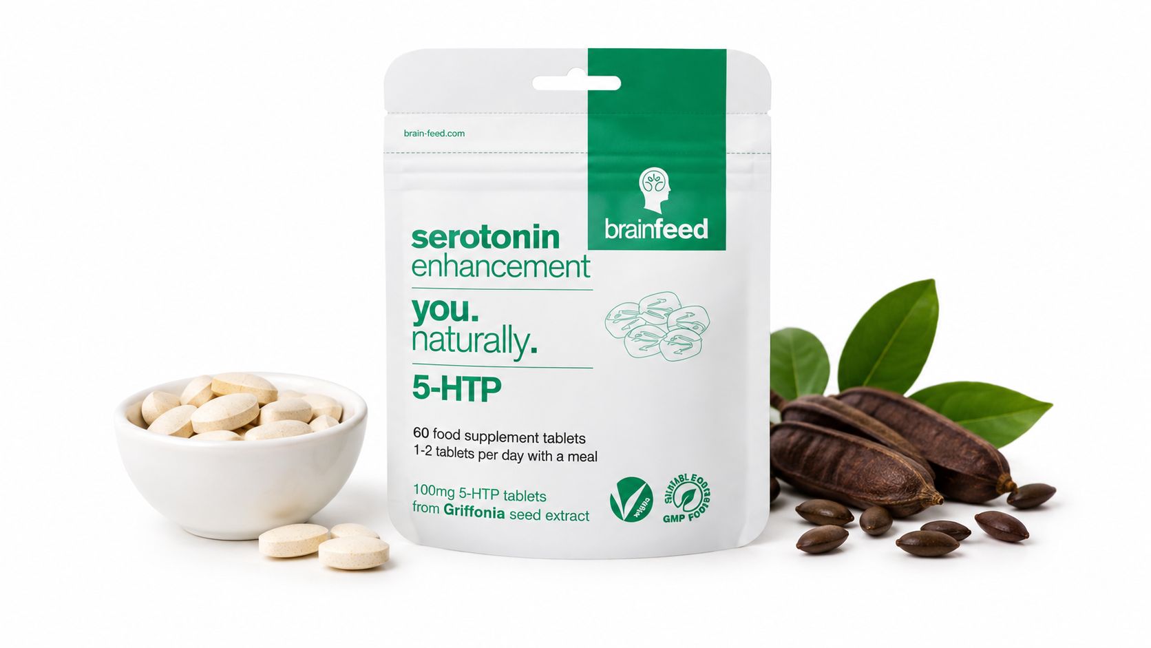 Brain Feed 5-HTP 60 tablet