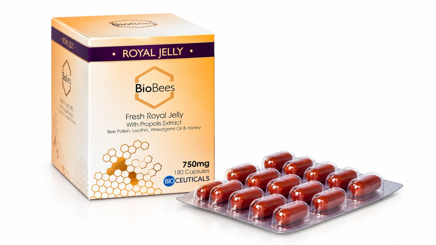 BioBees Fresh Royal Jelly Capsules