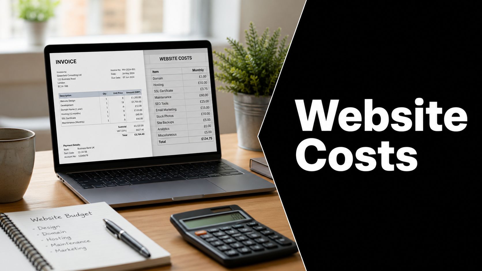 Costs of Website Ownership for UK Small Businesses