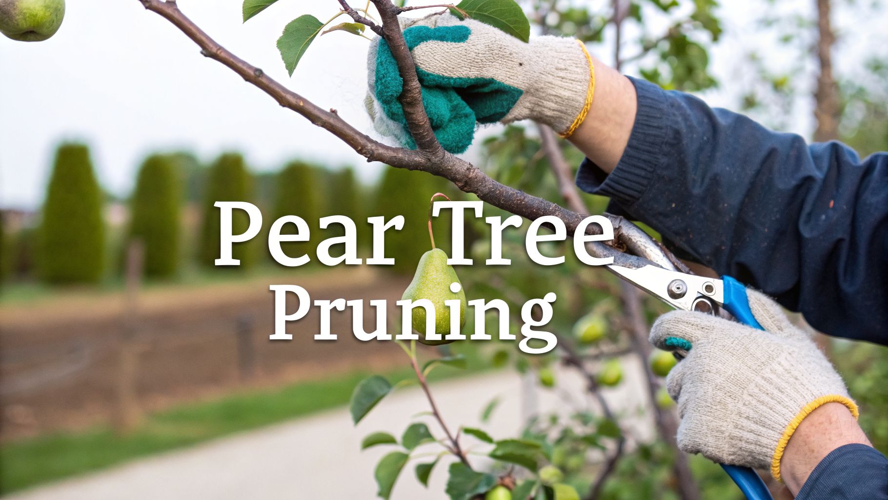 How to Prune a Pear Tree for Bigger, Better Fruit