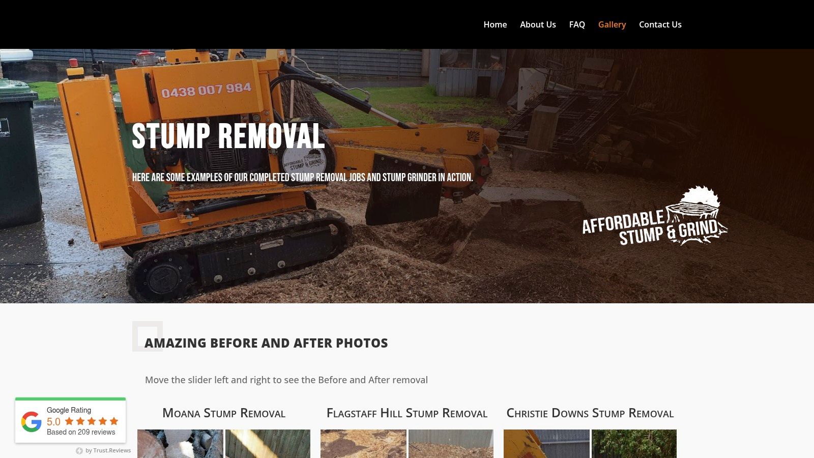 Affordable Stump and Grind Adelaide SA