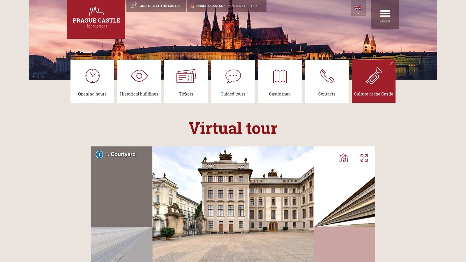 Prague Castle official virtual tour