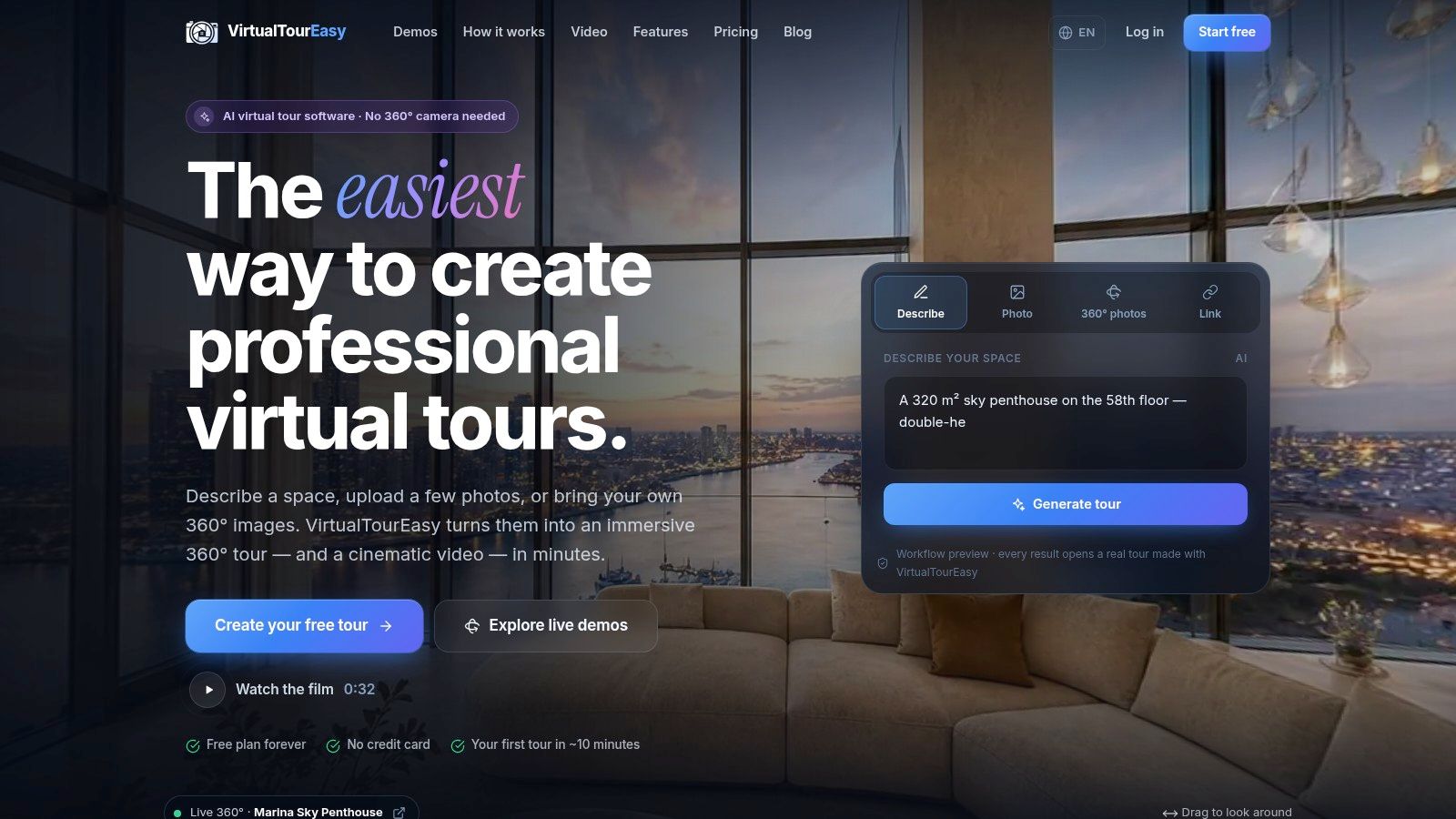 Screenshot from https://virtualtoureasy.com