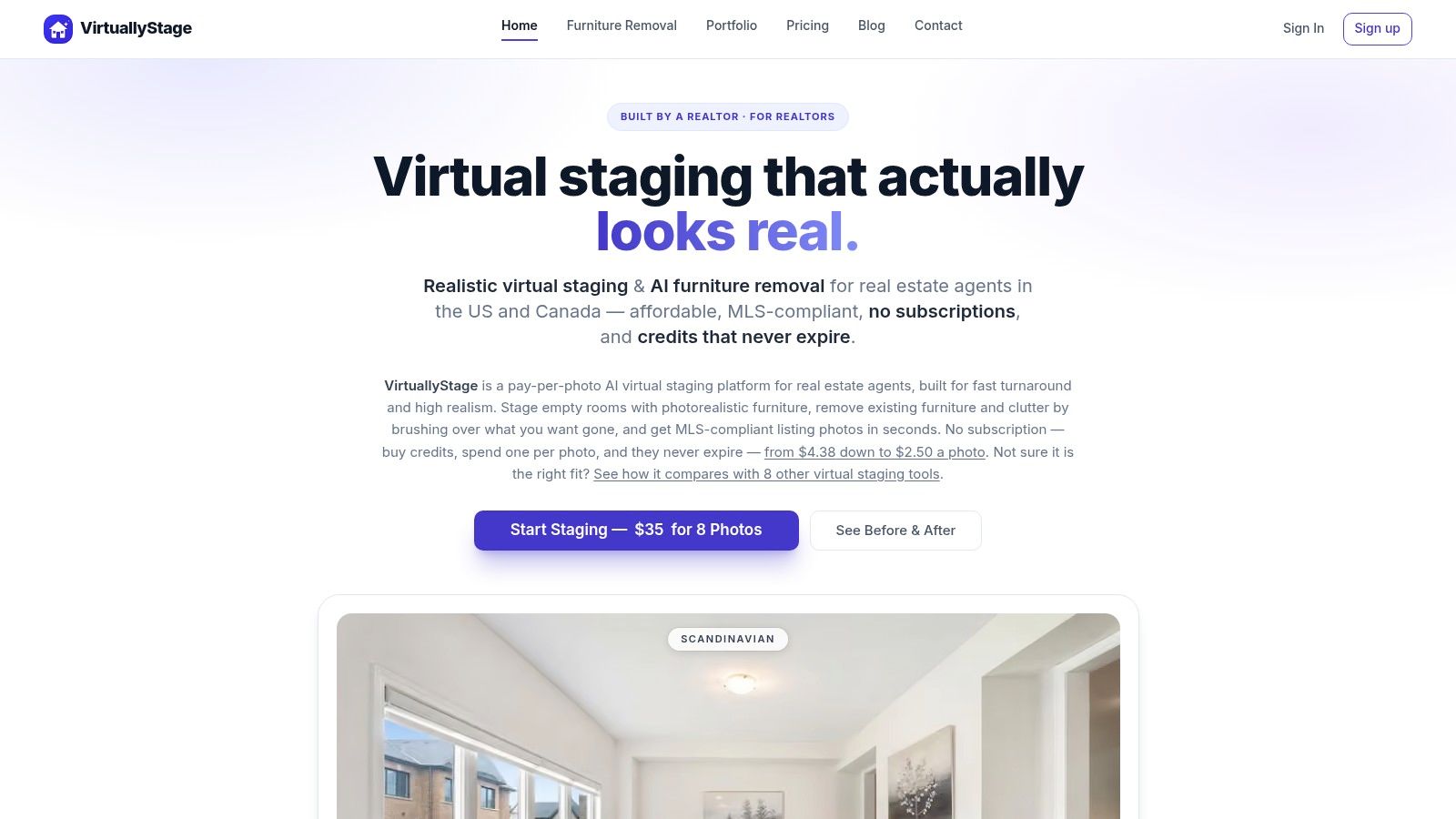 Virtual Staging AI