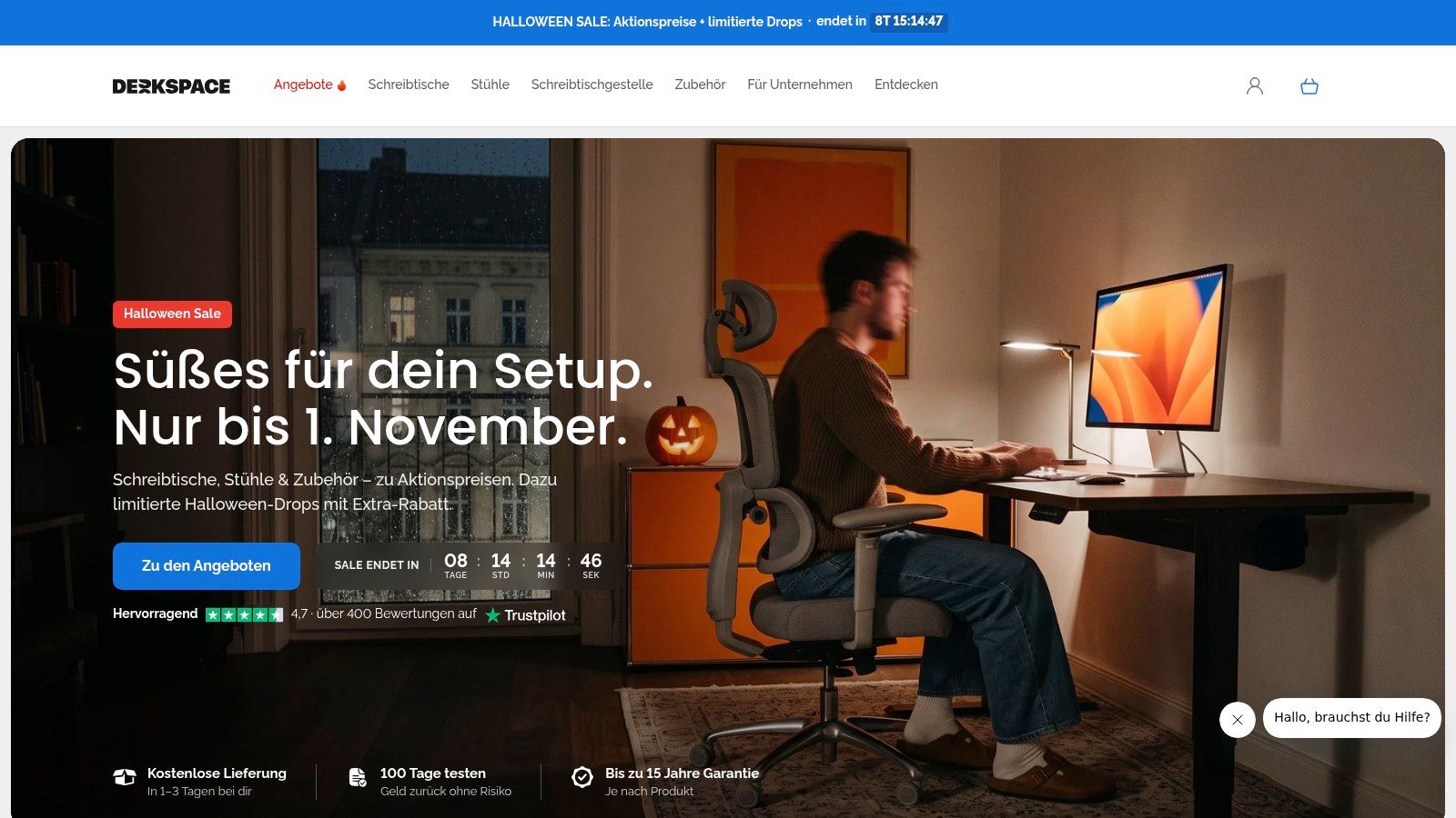 Screenshot from https://deskspace.de