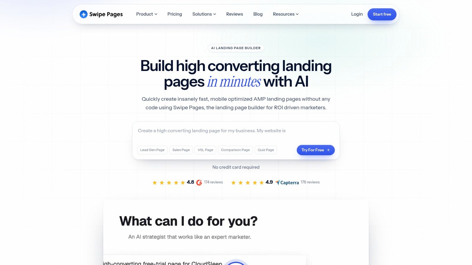 Swipe Pages