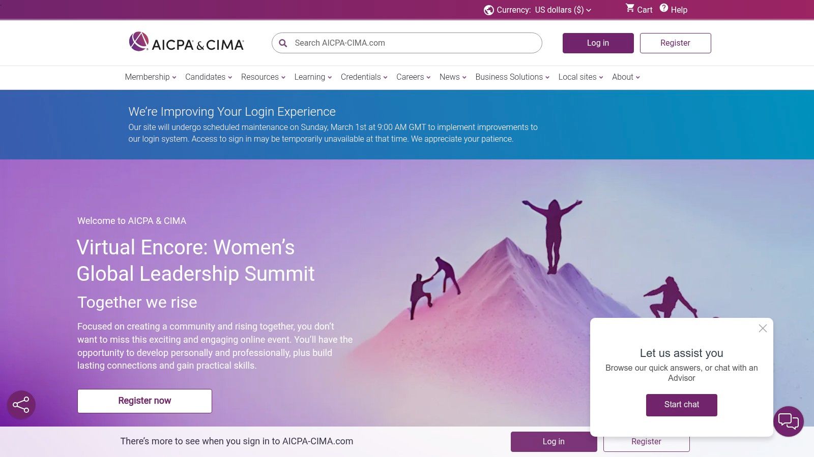 CGMA Finance Leadership Program (AICPA & CIMA)