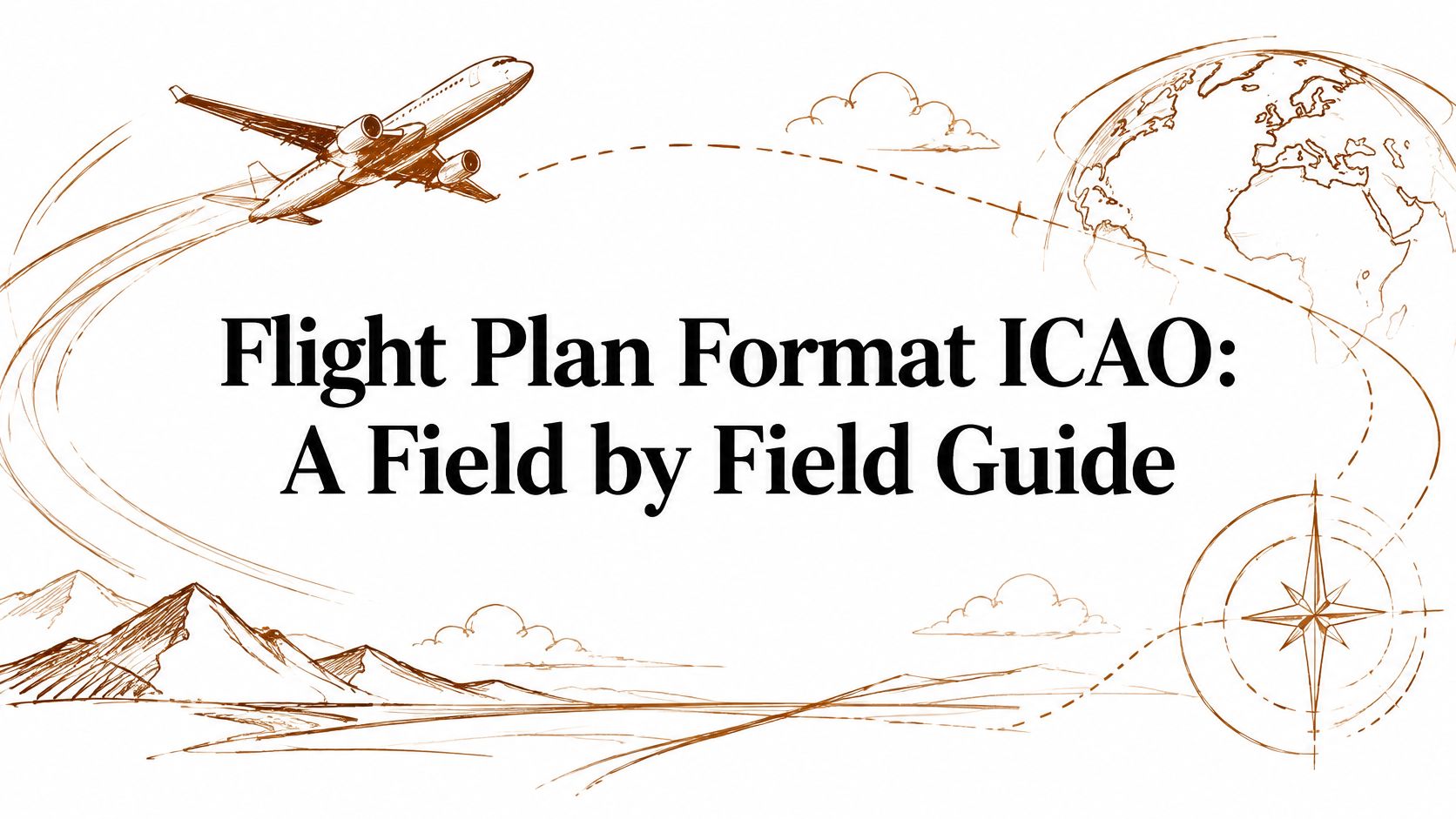 Flight Plan Format ICAO: A Field by Field Guide