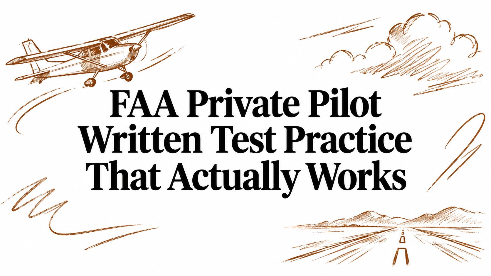 FAA Private Pilot Written Test Practice That Actually Works