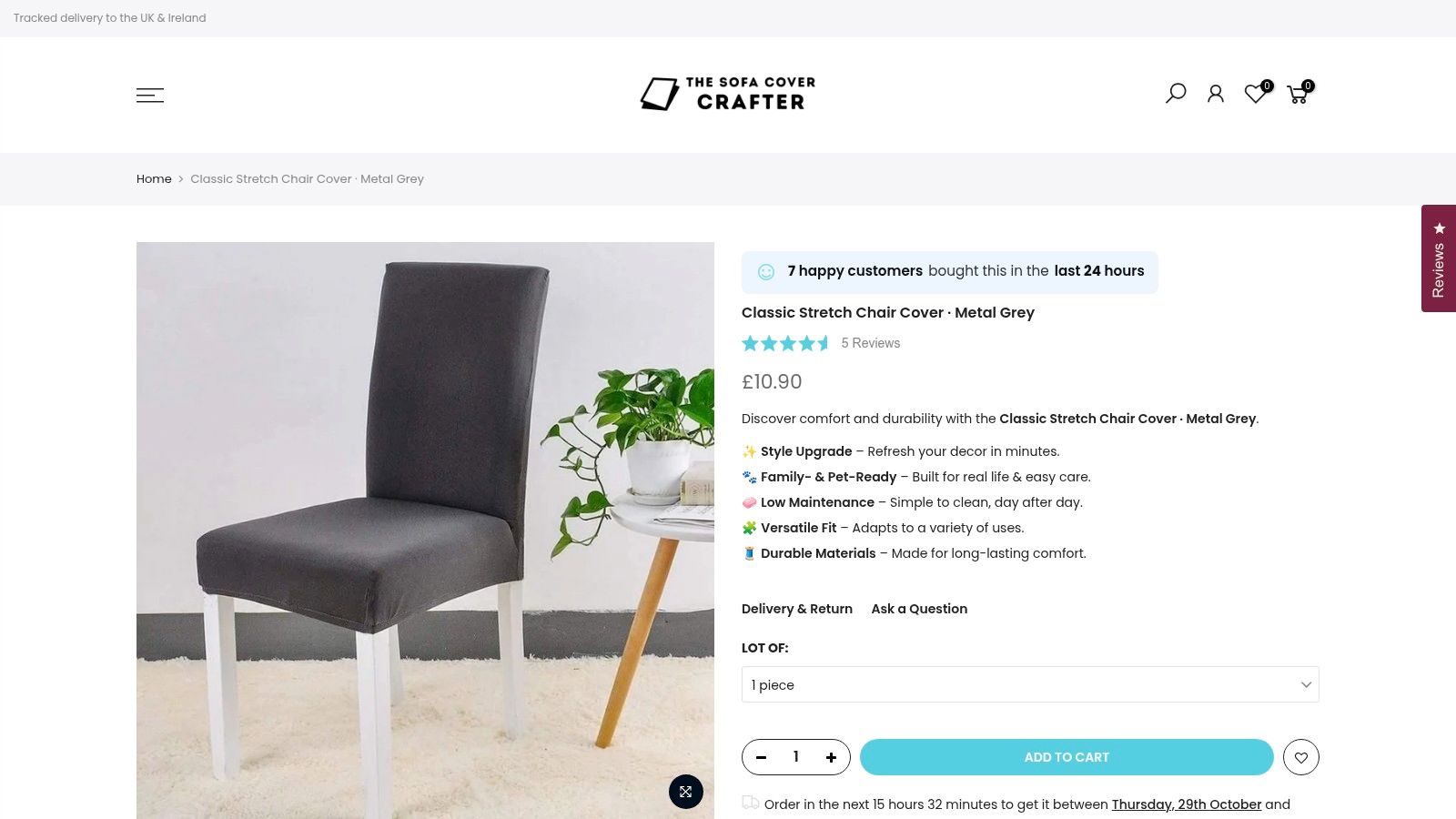 Screenshot from https://thesofacovercrafter.co.uk/products/chair-cover-grey-fer-universel