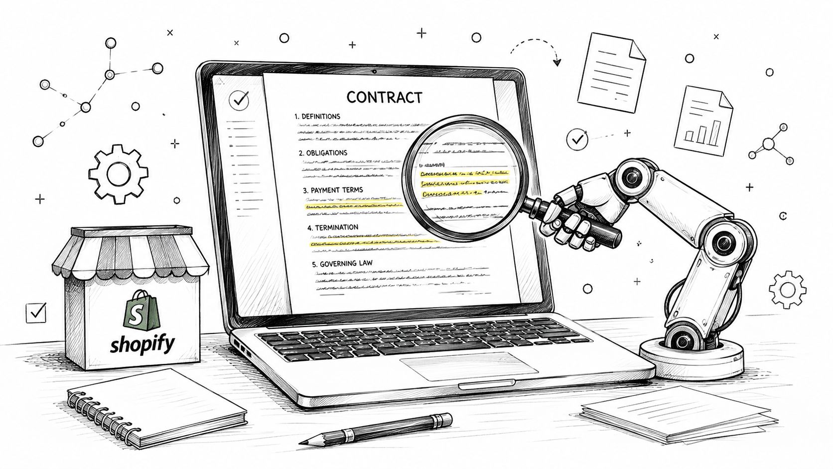 AI Contract Review for Shopify Merchants and Founders