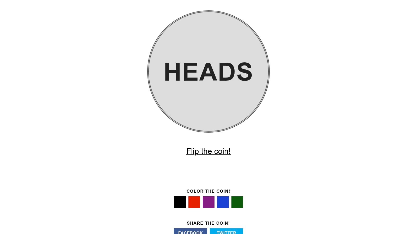 FlipSimu Coin Flip Simulator