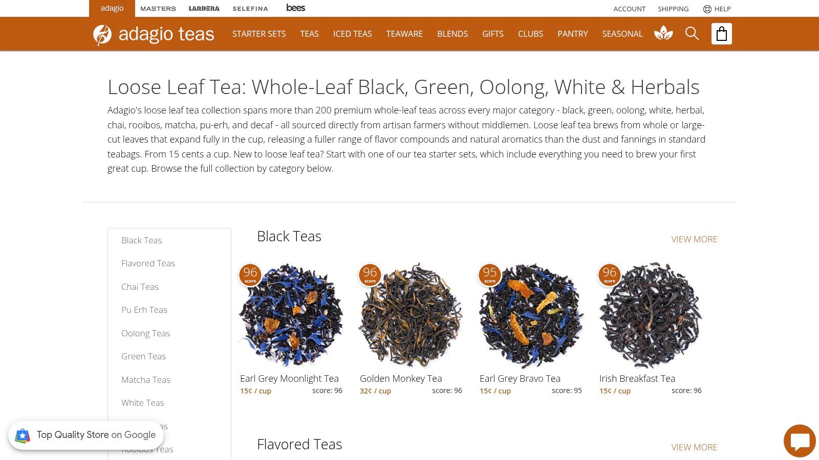 Adagio Teas