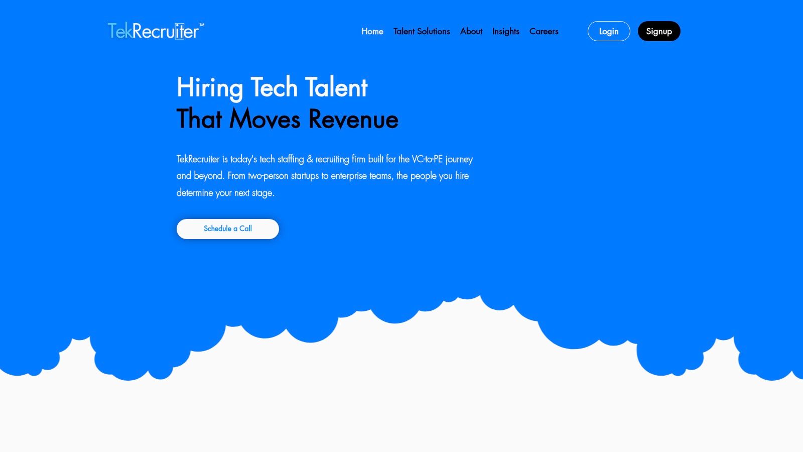 Screenshot from https://www.tekrecruiter.com