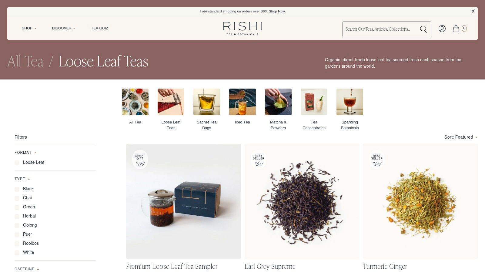 Rishi Tea & Botanicals