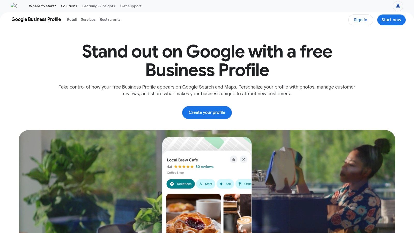 Google Business Profile and Google Maps manual competitor research