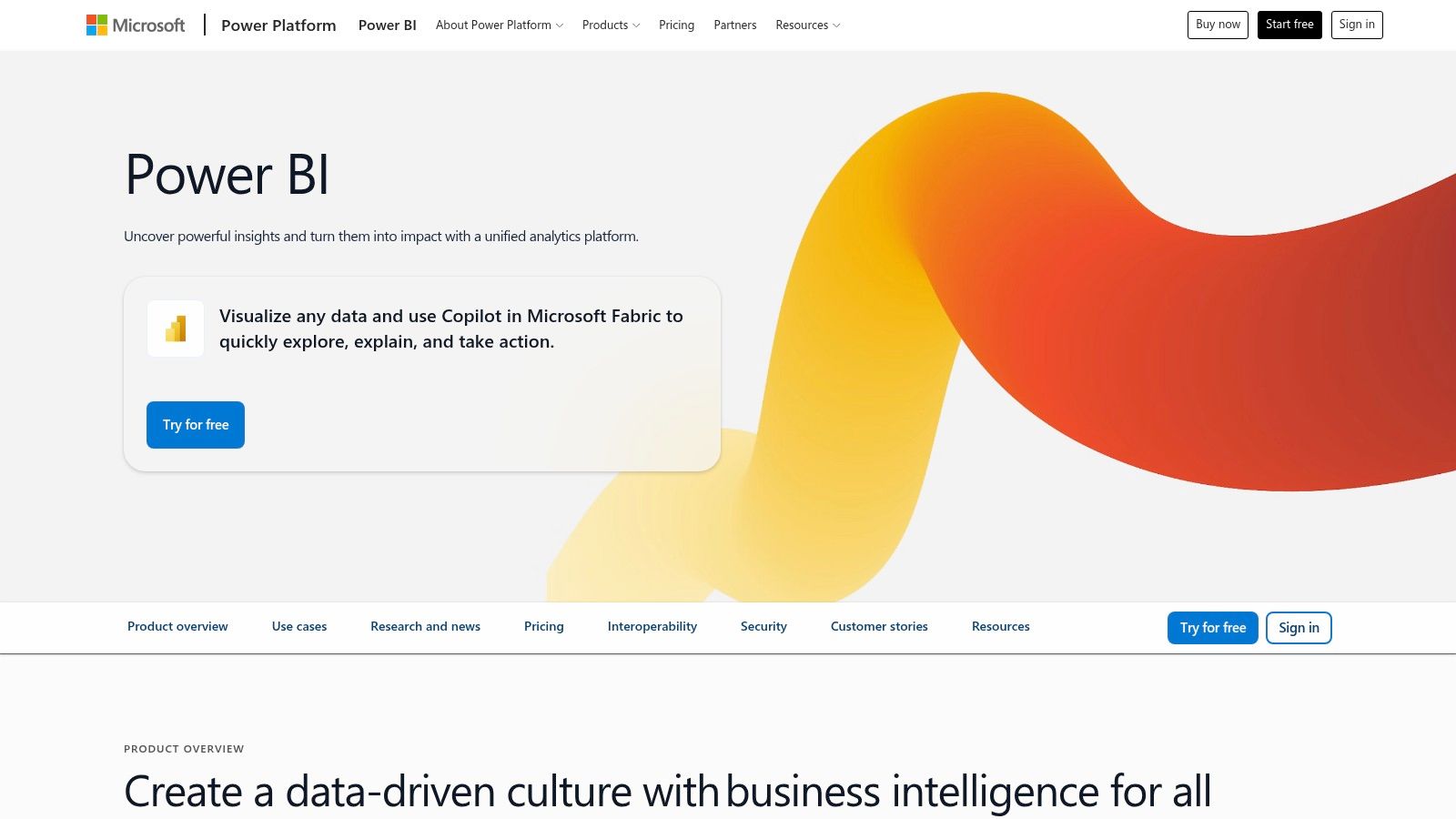 Microsoft Power BI