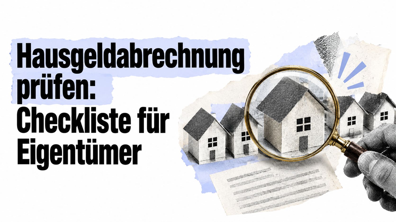 Hausgeldabrechnung prüfen: Checkliste für Eigentümer