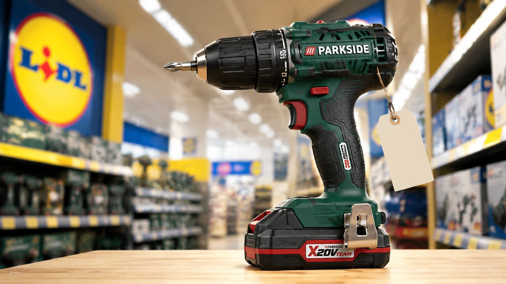 Trapano Avvitatore Parkside a 59€ da Lidl il 3 Settembre