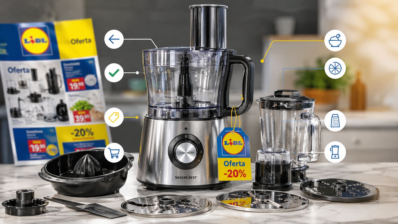 Robot da cucina in offerta: guida alle promozioni Lidl