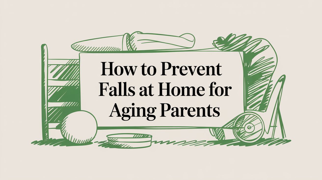 How to Prevent Falls at Home for Aging Parents | Helping Mom LLC