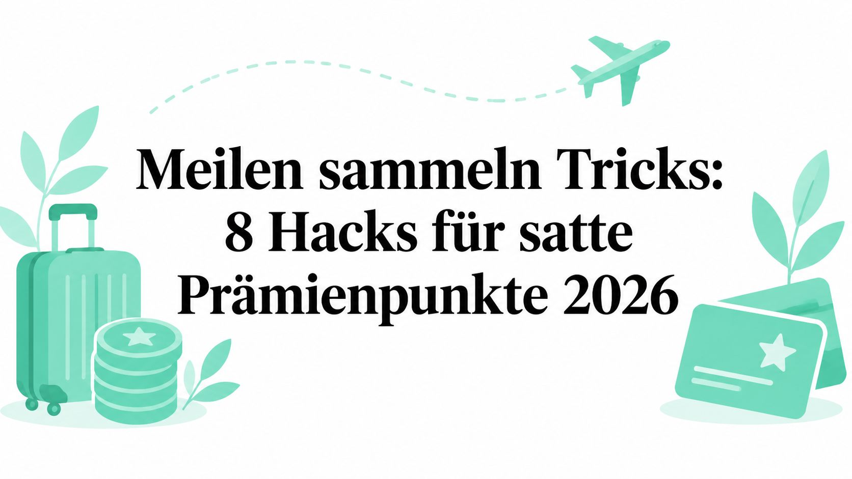 Meilen sammeln Tricks: 8 Hacks für satte Prämienpunkte 2026