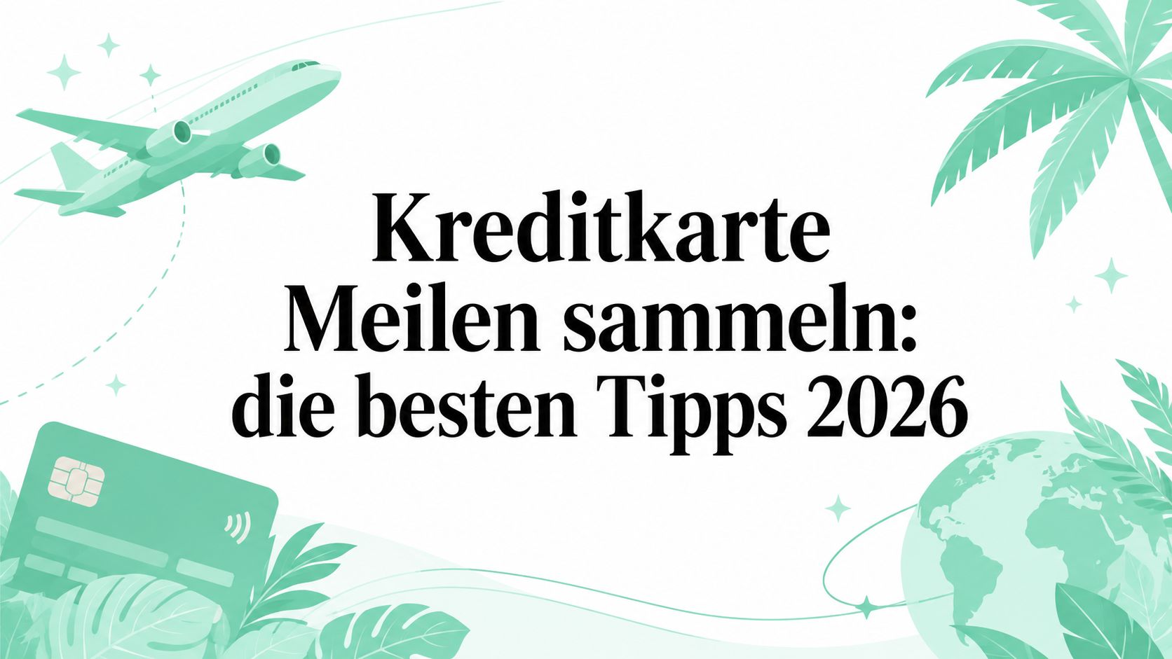 Kreditkarte Meilen sammeln: die besten Tipps 2026