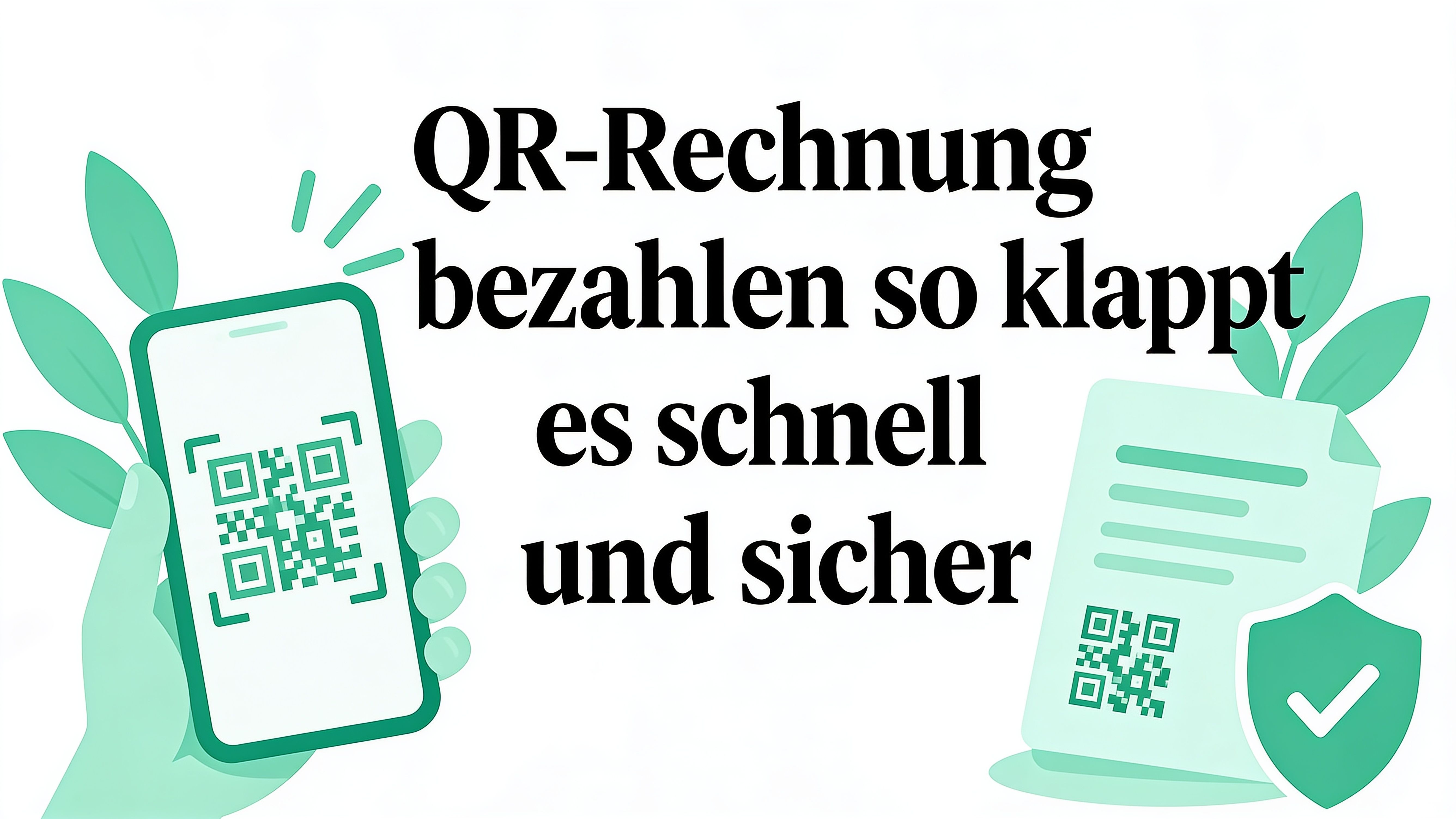 QR Rechnung bezahlen so klappt es schnell und sicher