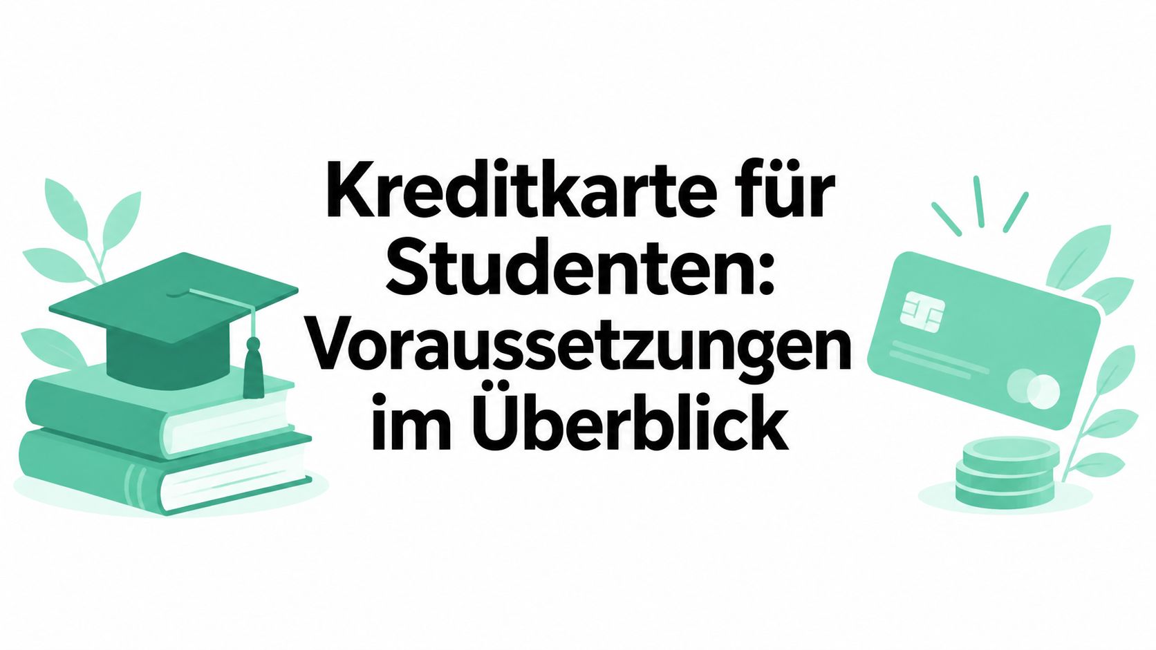 Kreditkarte für Studenten: Voraussetzungen im Überblick