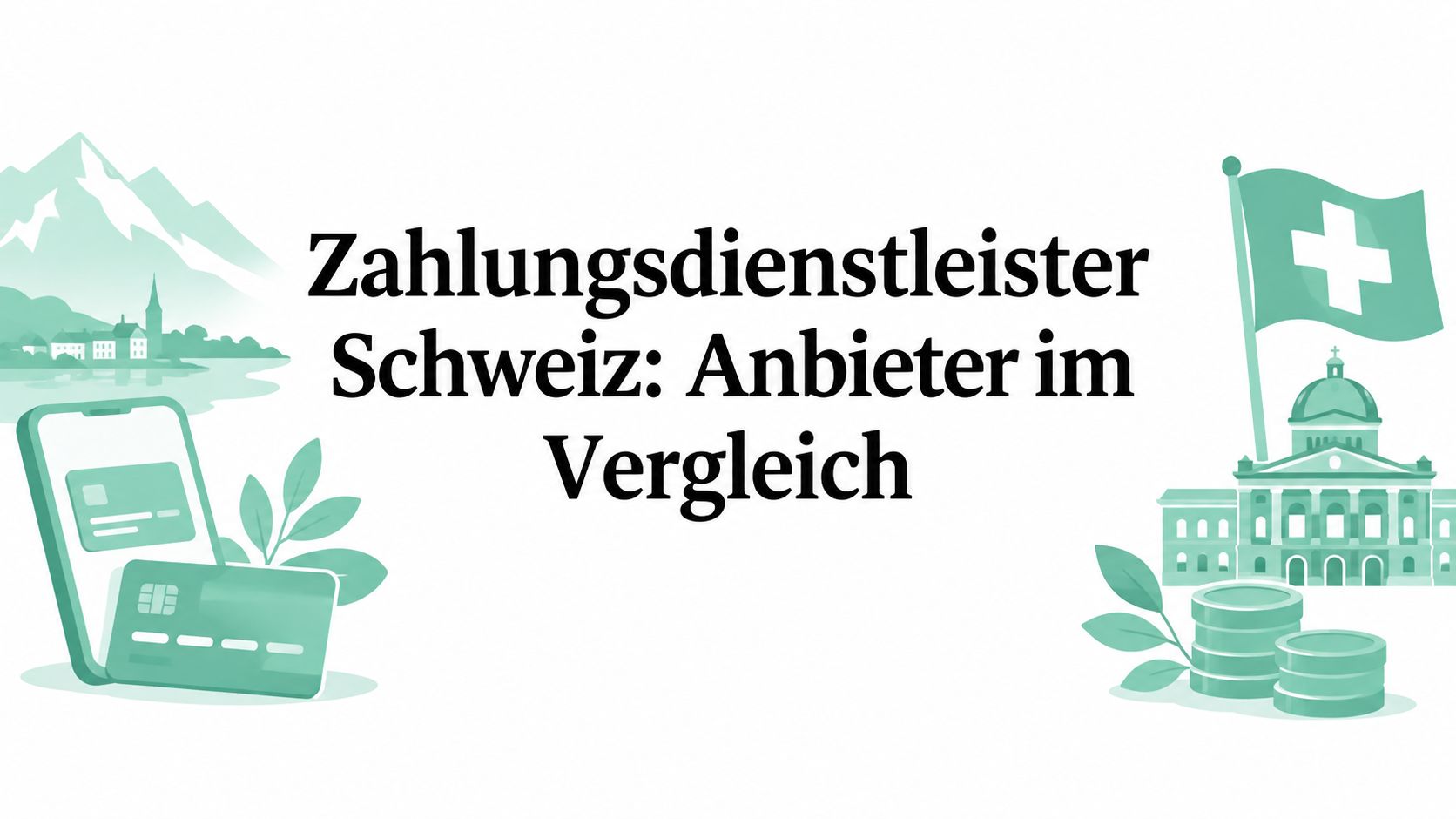 Zahlungsdienstleister Schweiz: Anbieter im Vergleich