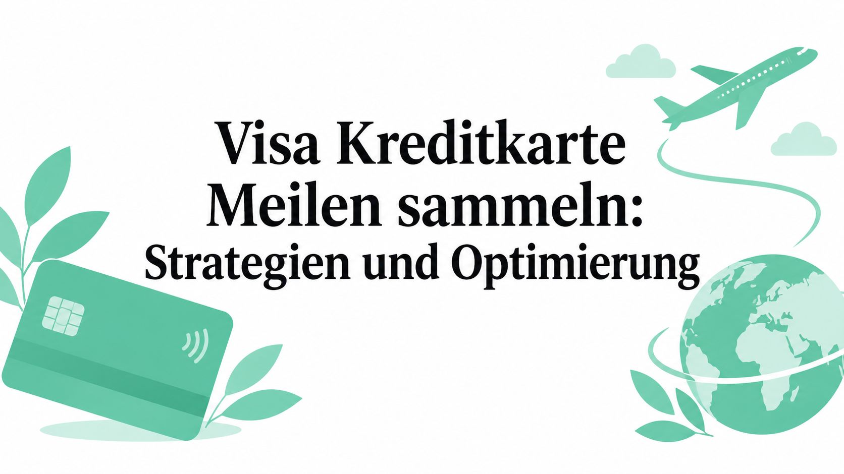 Visa Kreditkarte Meilen sammeln: Strategien und Optimierung