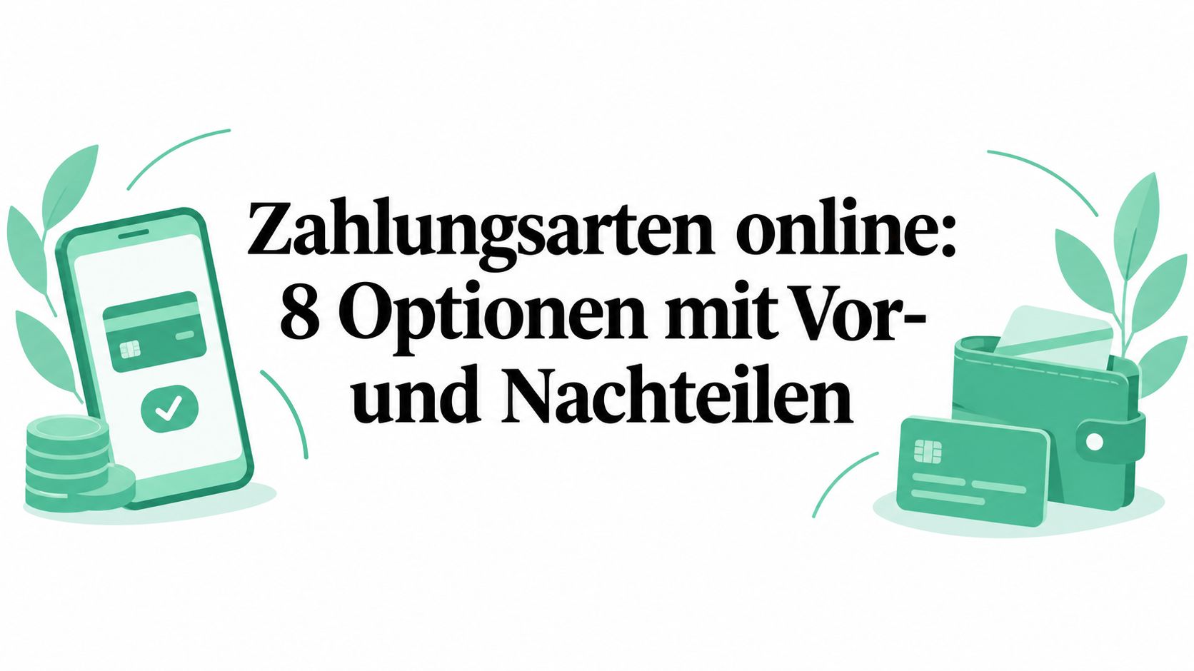 Zahlungsarten online: 8 Optionen mit Vor- und Nachteilen