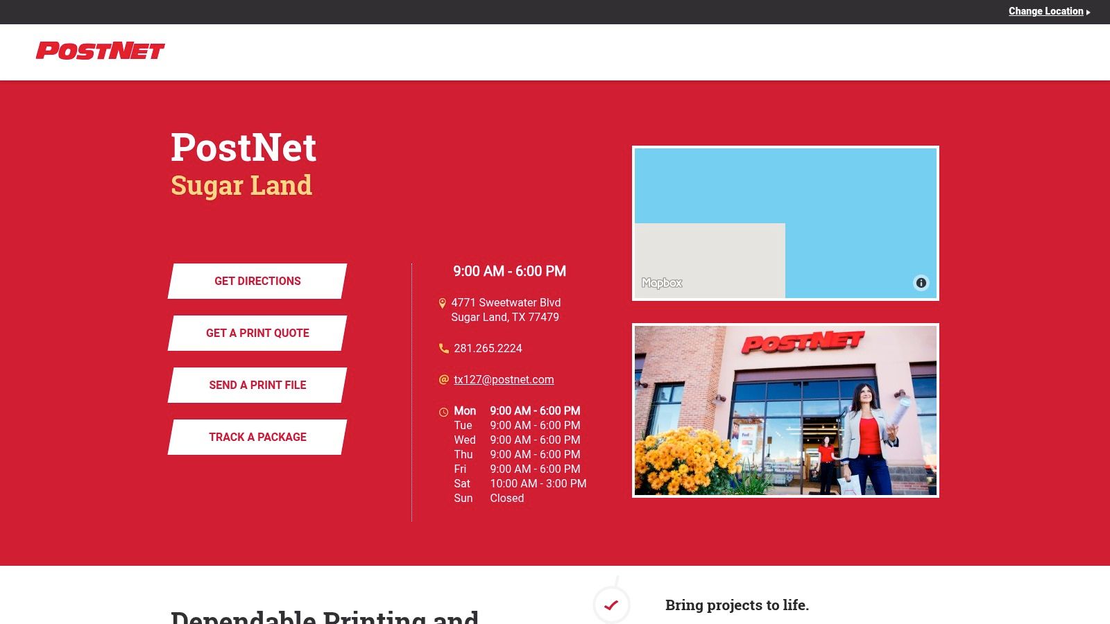PostNet - Sugar Land (4771 Sweetwater Blvd) - FedEx Authorized ShipCenter